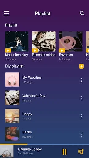 Play Music Mp3 - Pure Player Screenshot 3