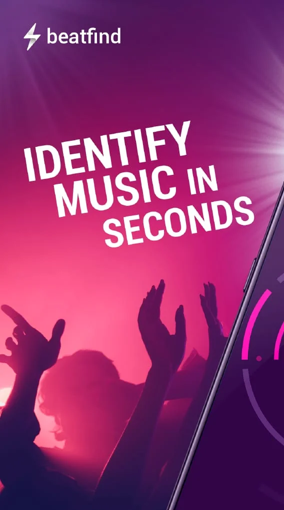Beatfind Music Recognition Screenshot 1