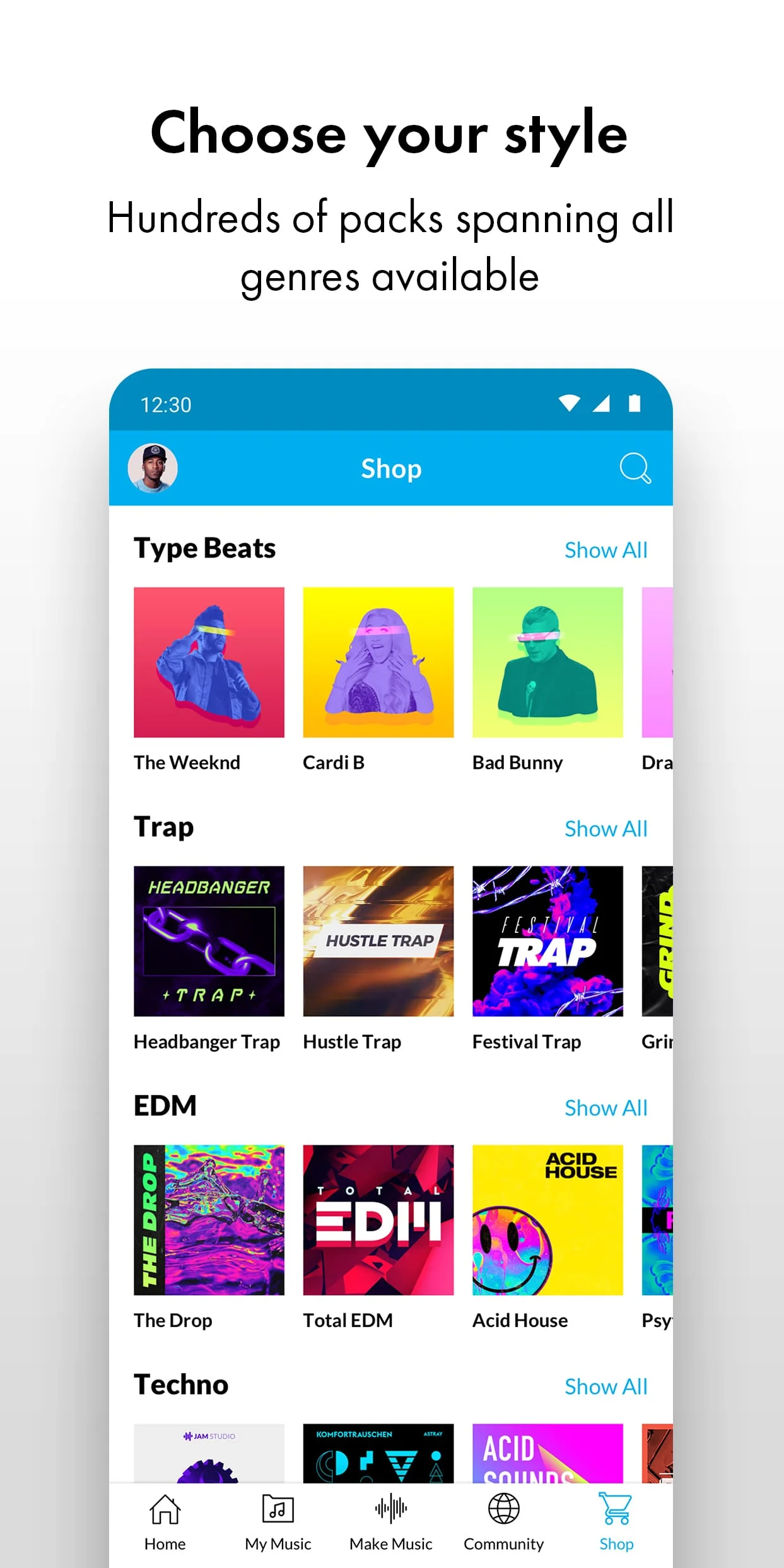Music Maker JAM: Beatmaker app Screenshot 3