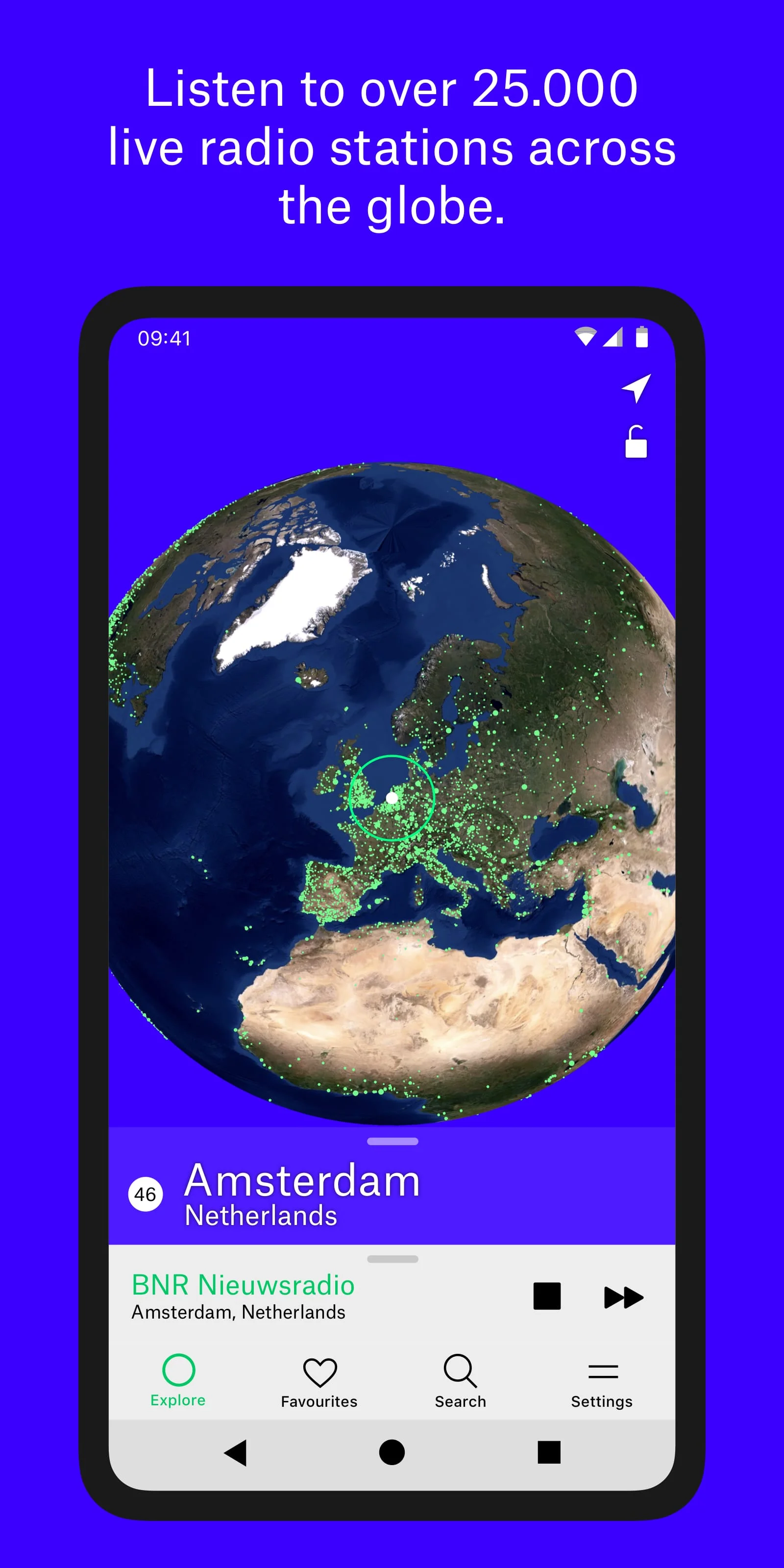 Radio Garden Screenshot 1