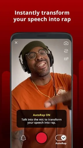 AutoRap by Smule: Rap to Beats Screenshot 1