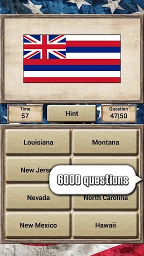 USA Geography - Quiz Game Screenshot 2