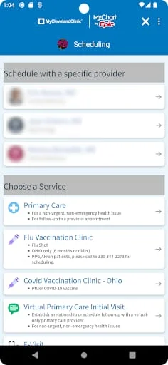 MyClevelandClinic® Screenshot 4
