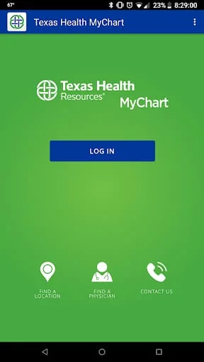 Texas Health MyChart Screenshot 1