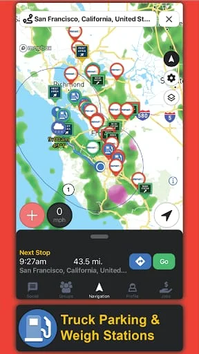 Truck Driver Power - Truck GPS Screenshot 2
