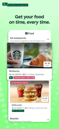 Careem – rides, food & more Screenshot 4