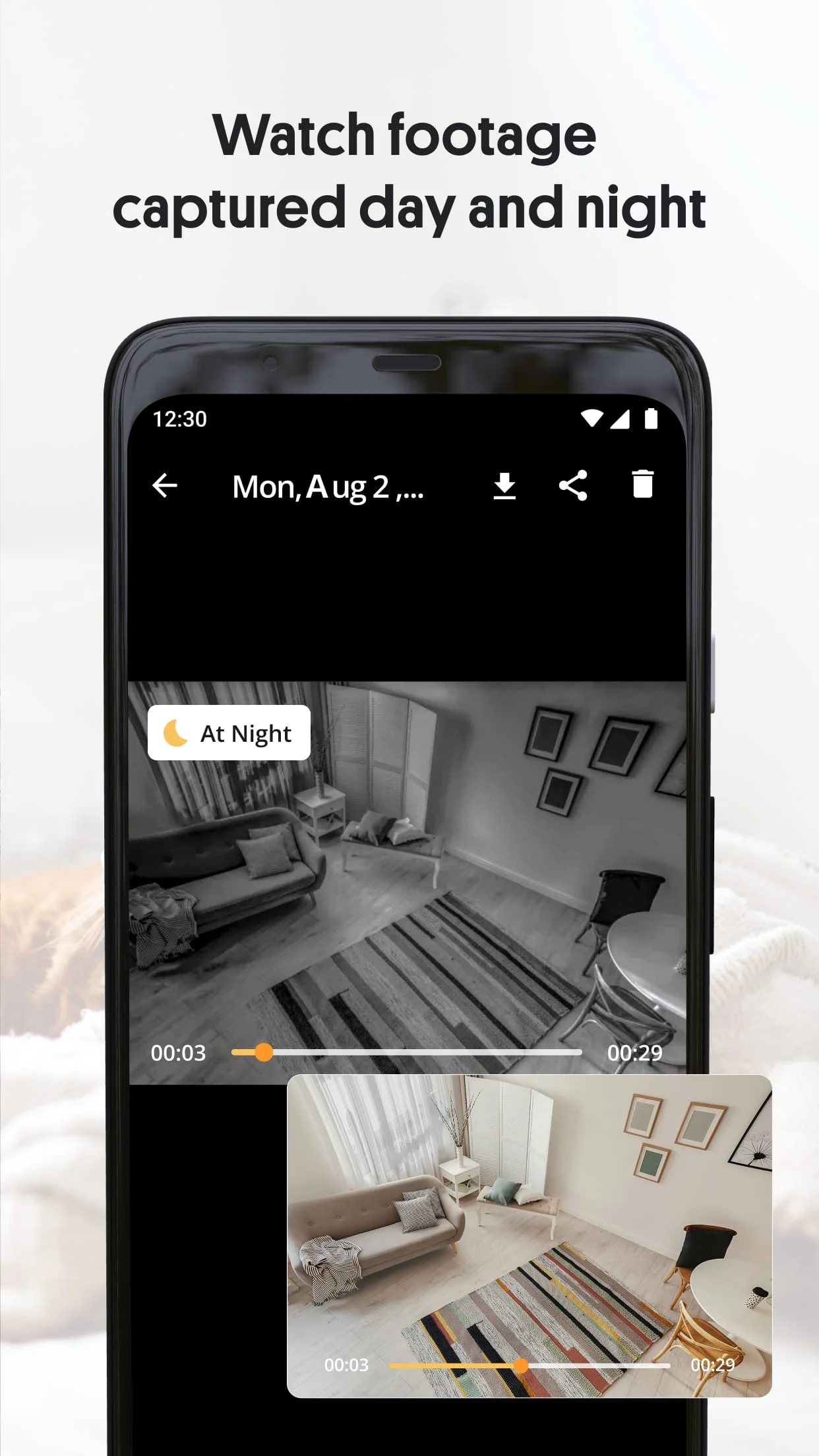 AlfredCamera Home Security app Screenshot 3