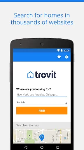 Real Estate sale & rent Trovit Screenshot 1