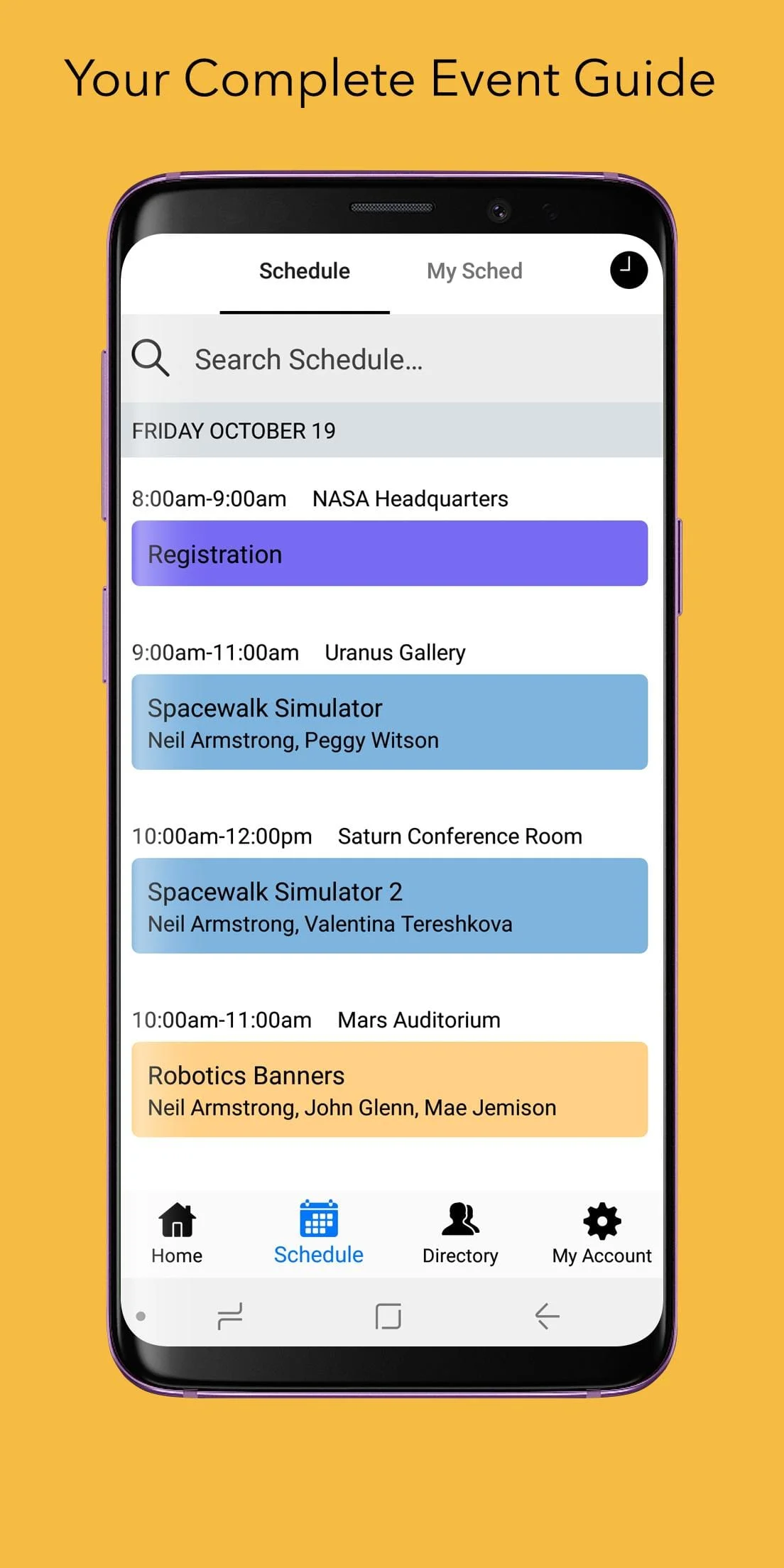 Sched Screenshot 1