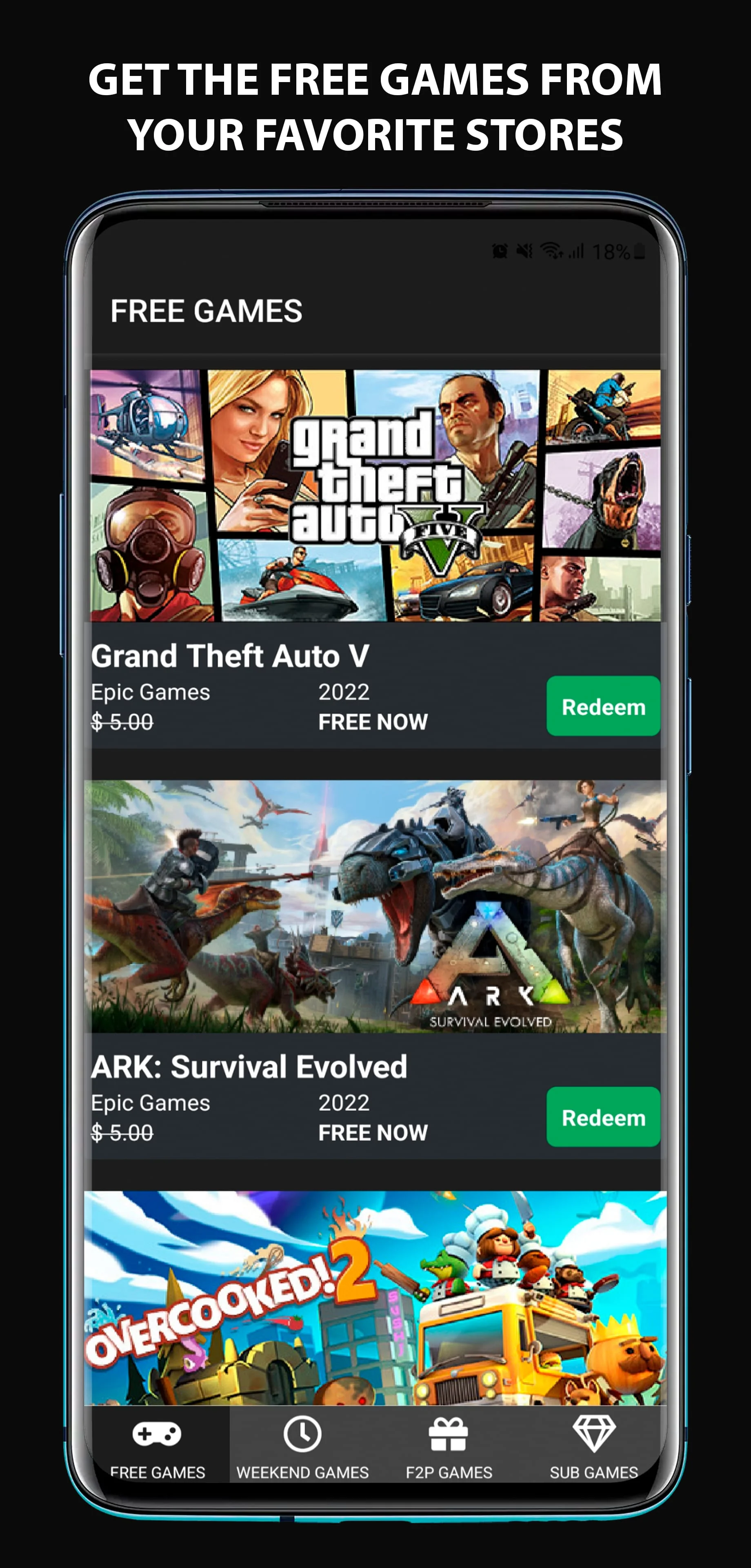 Epic Freebie Games Radar Screenshot 1