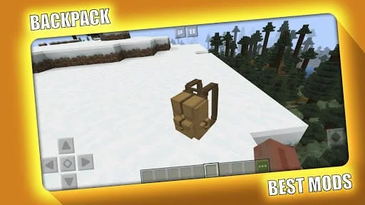 BackPack Mod for Minecraft PE Screenshot 4
