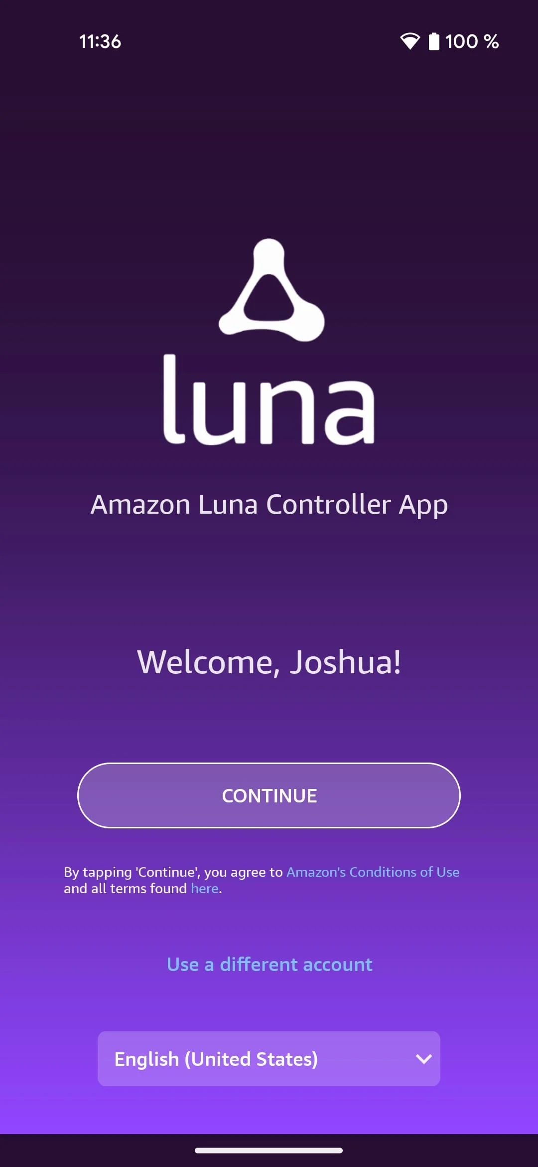 Luna Controller Screenshot 1