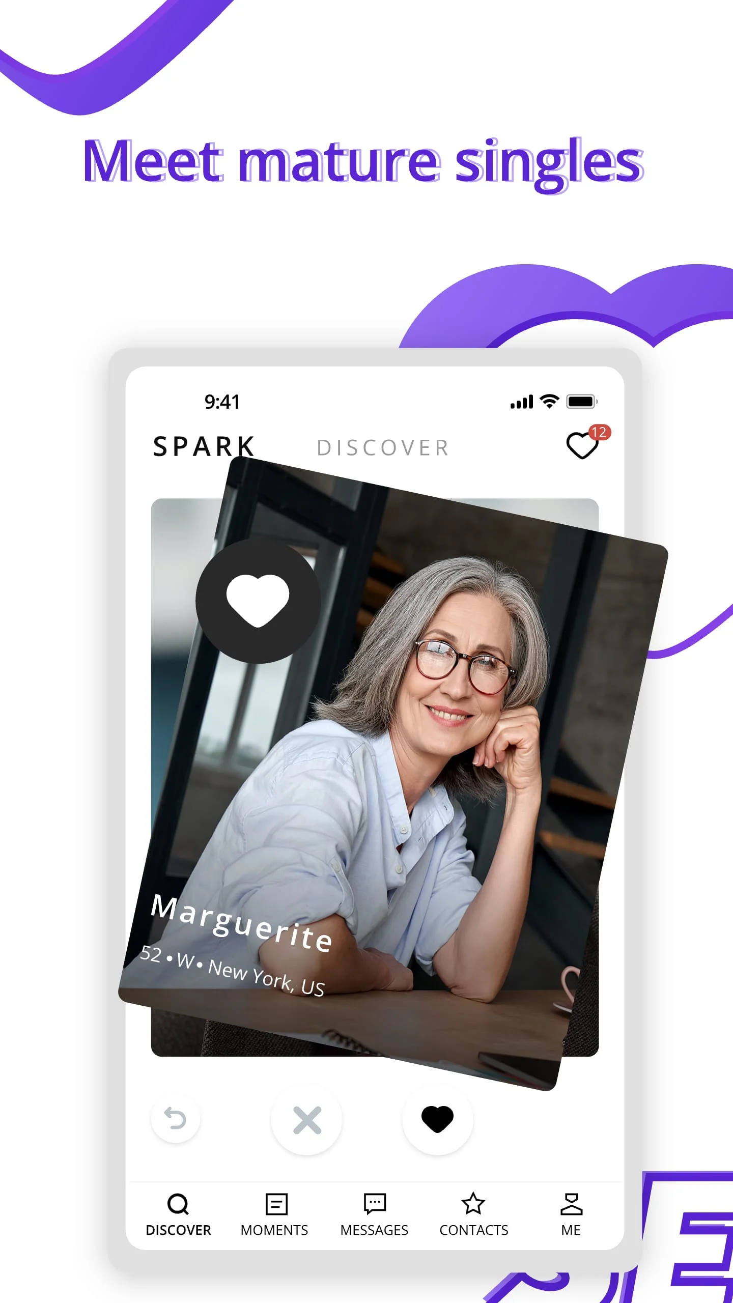Senior Match: Mature Dating Screenshot 1