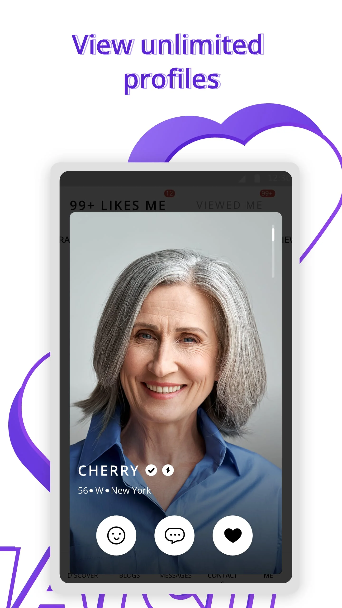 Senior Match: Mature Dating Screenshot 3