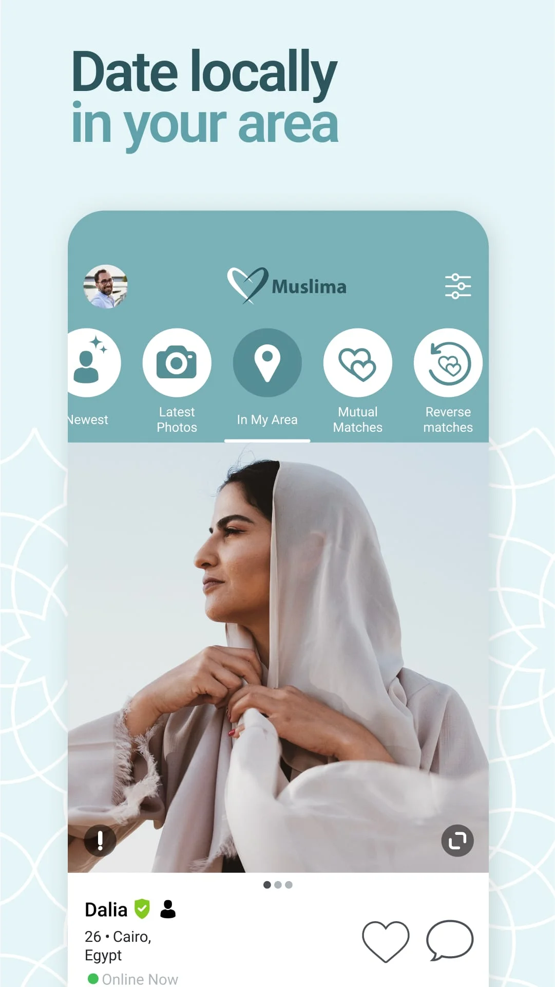 Muslima: Muslim Dating Screenshot 3
