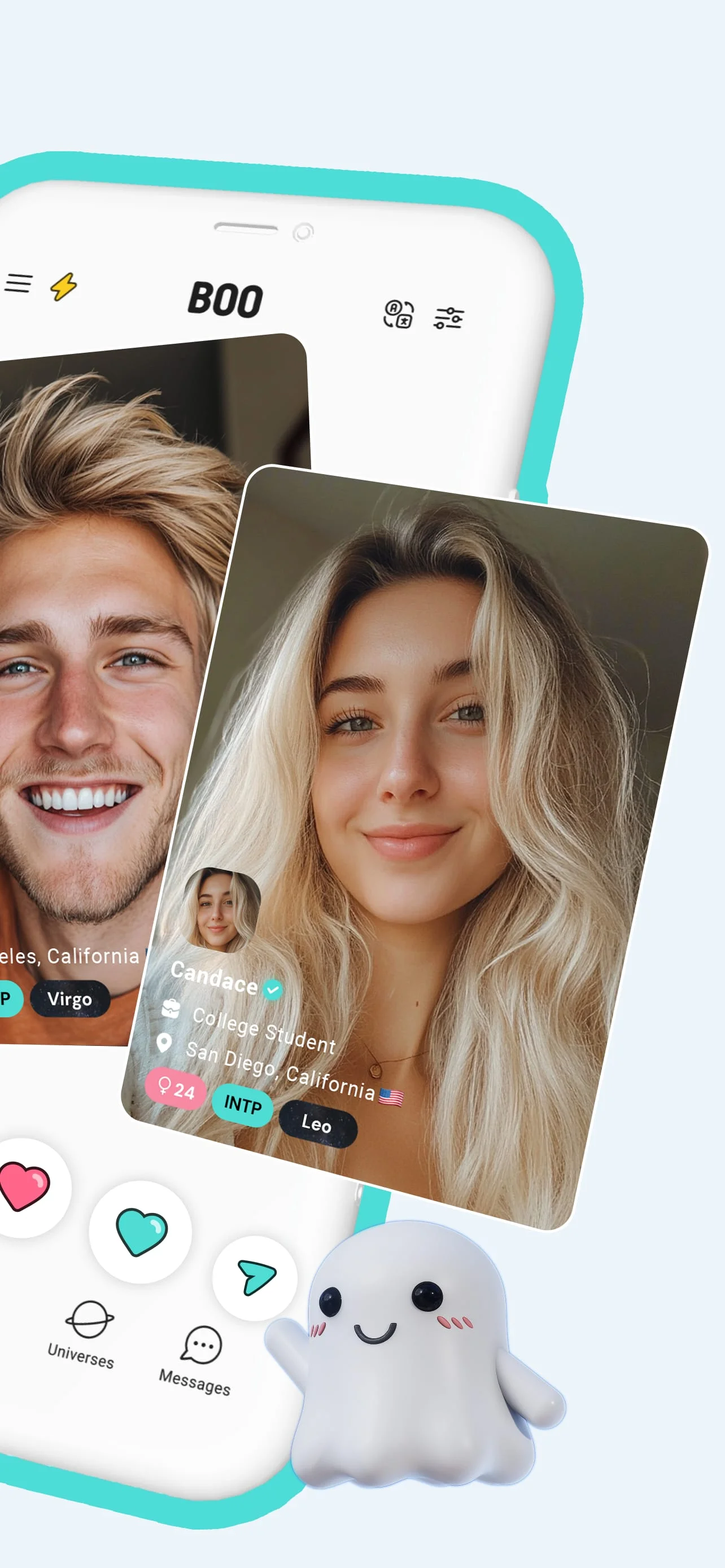 Boo: Dating. Friends. Chat. Screenshot 2