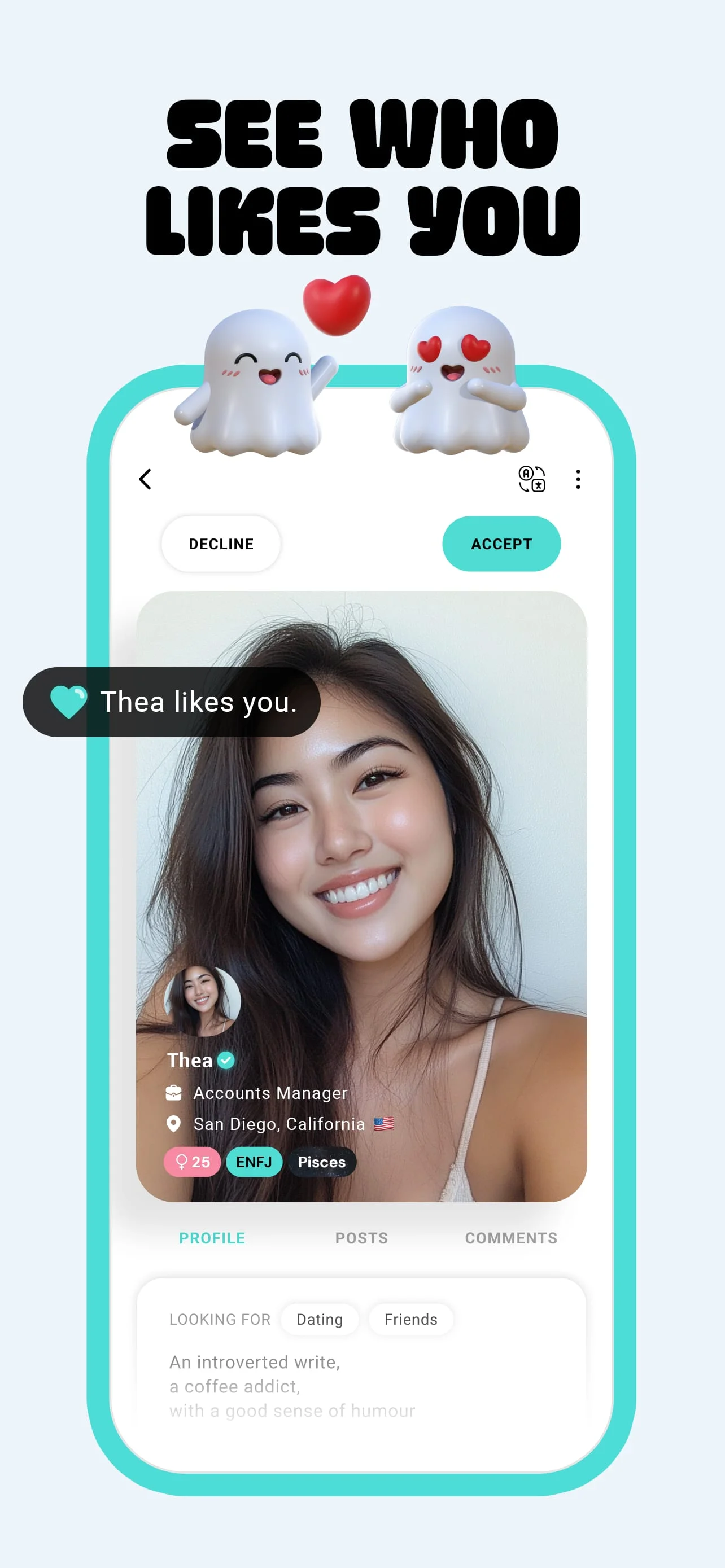 Boo: Dating. Friends. Chat. Screenshot 3