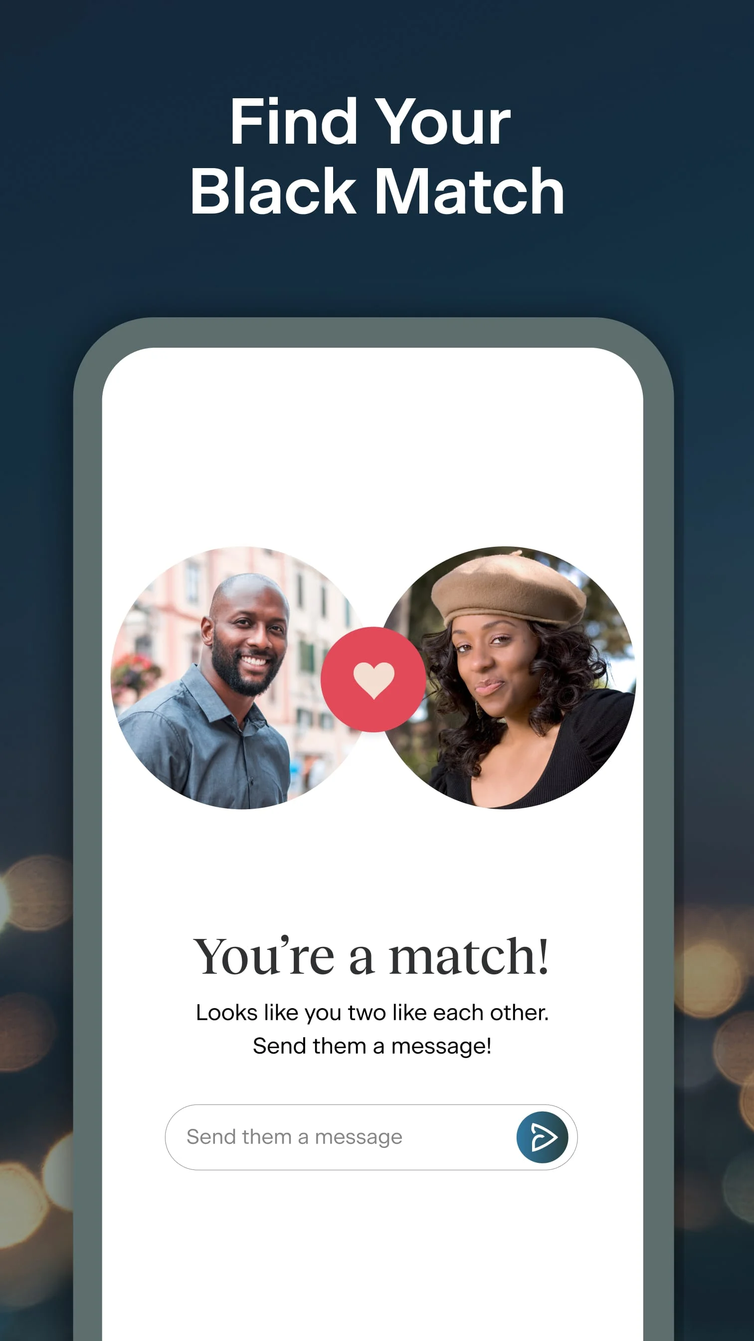 Black People Meet Singles Date Screenshot 2