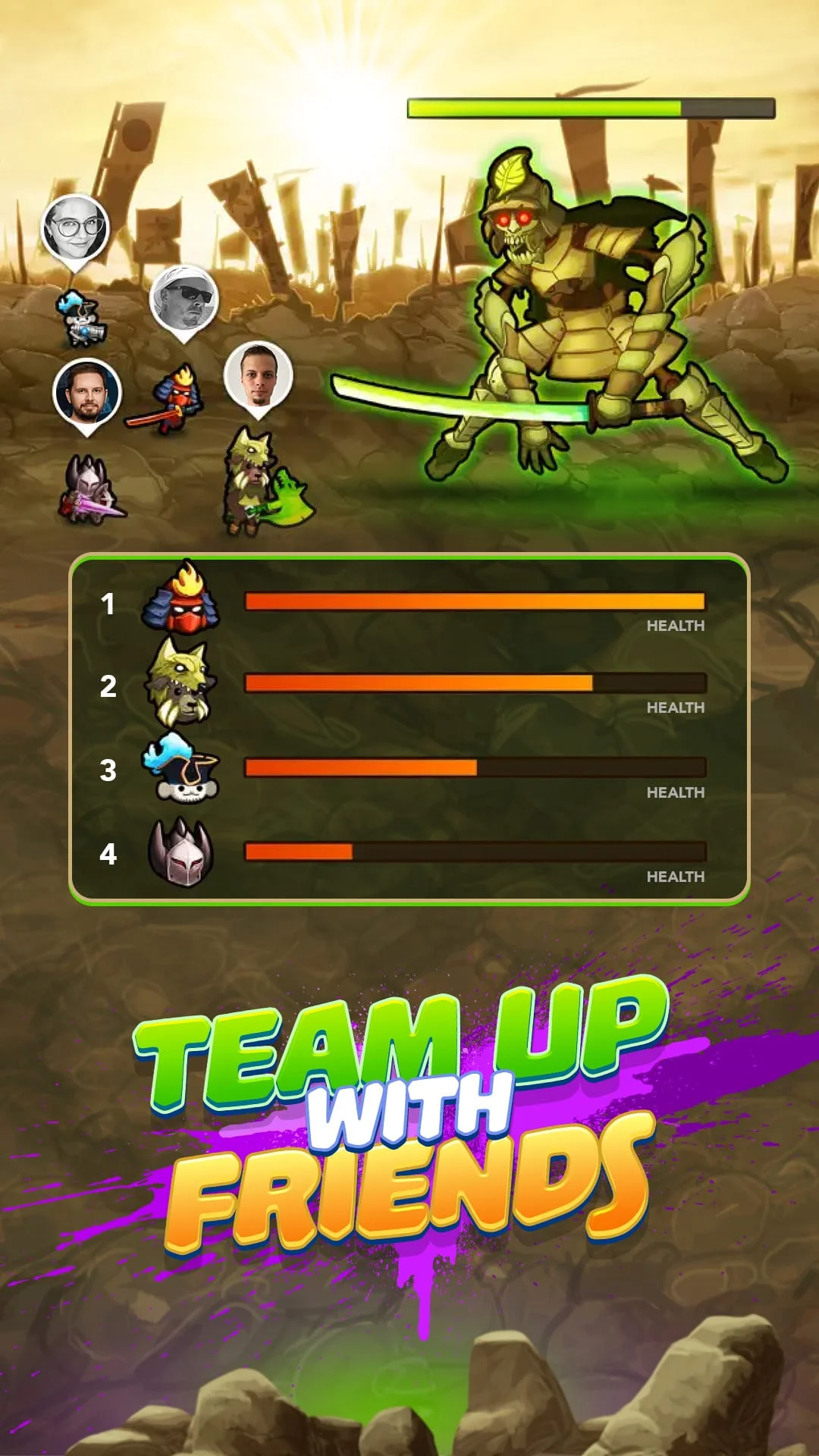 Crush Them All - PVP Idle RPG Screenshot 4