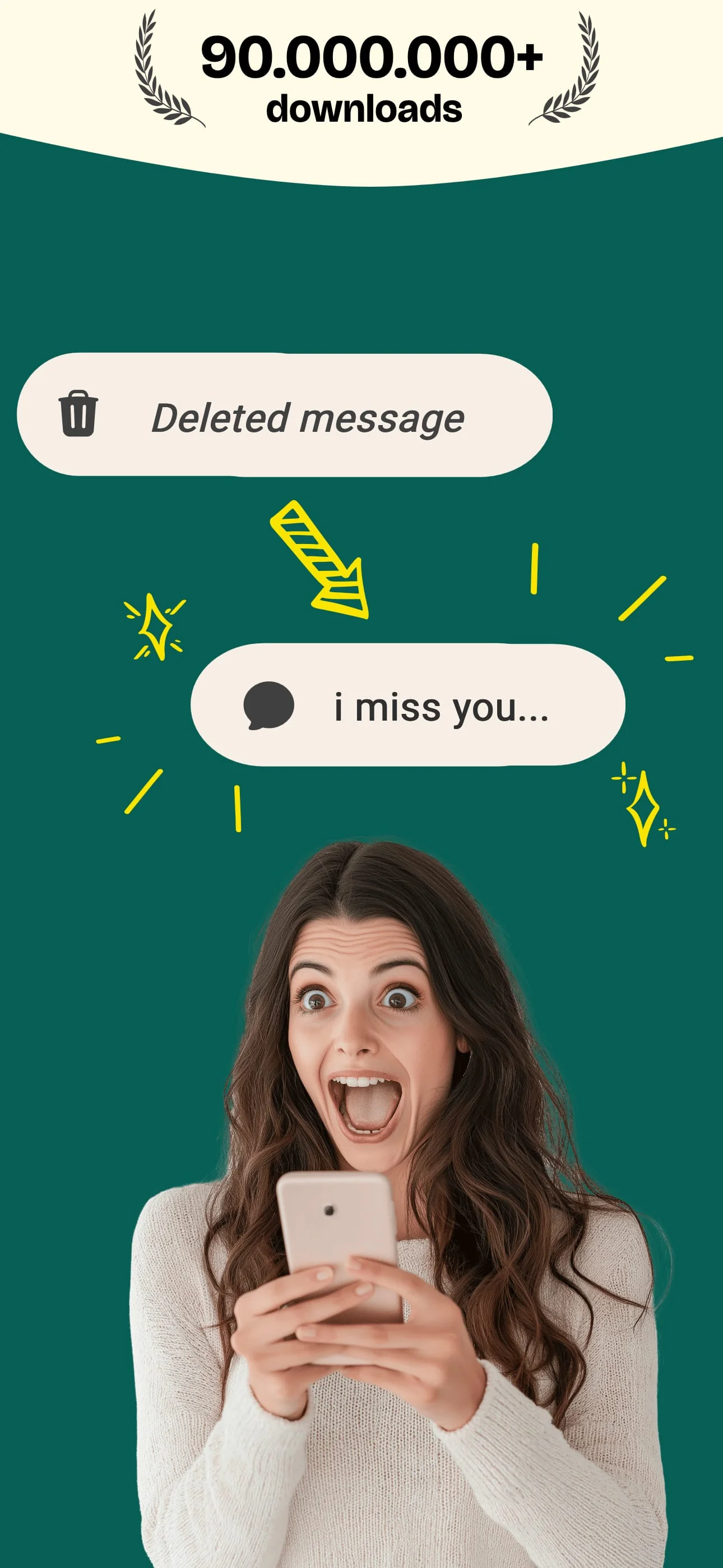 WAMR: Undelete messages! Screenshot 1