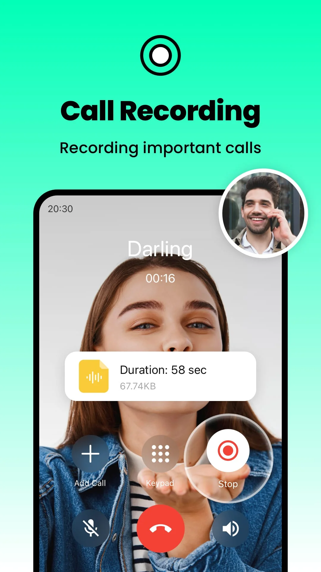 Ring Phone Calls - JusCall Screenshot 4