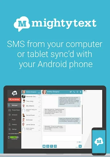 Send SMS/MMS Messages from PC Screenshot 1