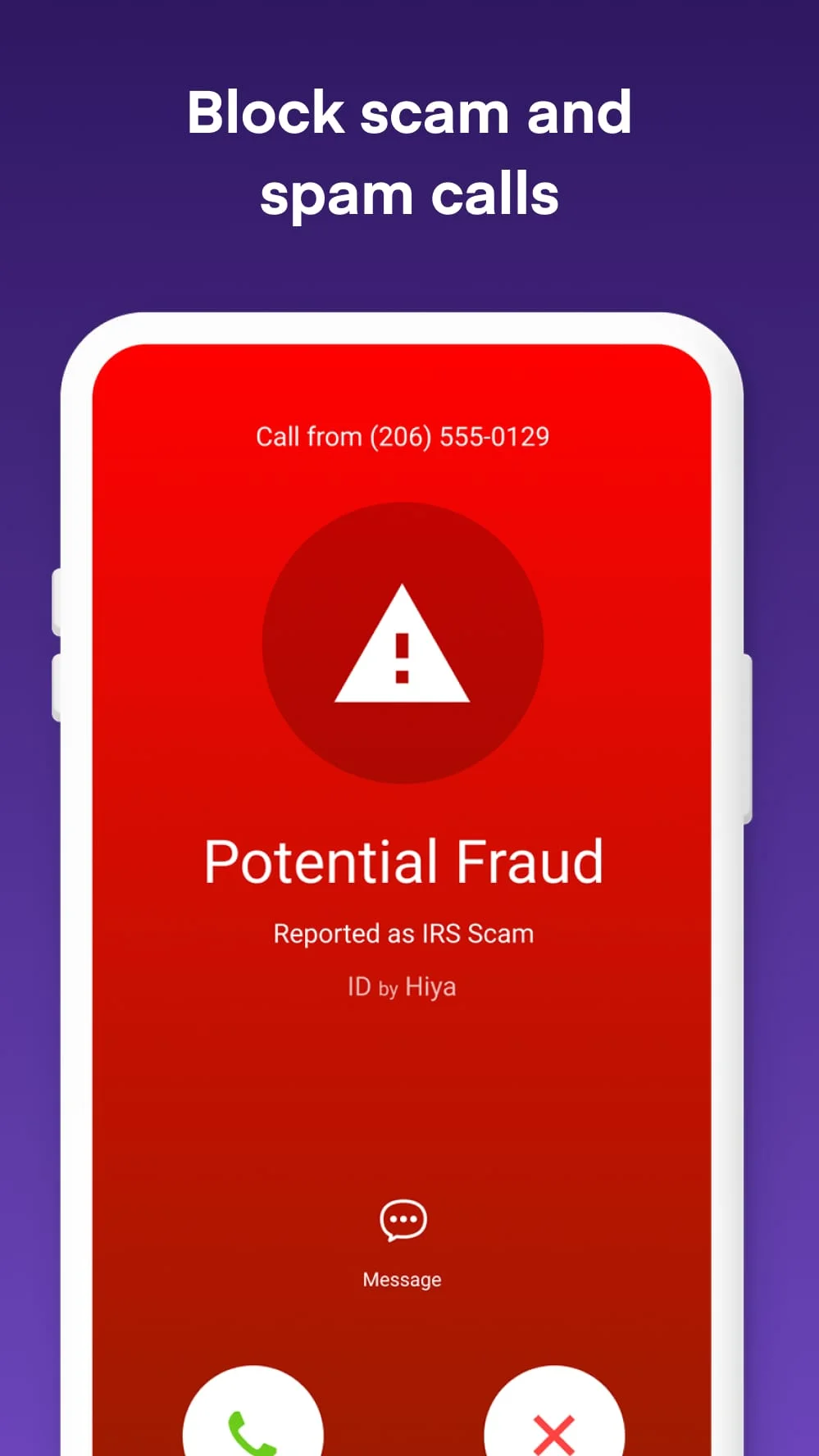 Hiya: Spam Blocker & Caller ID Screenshot 2