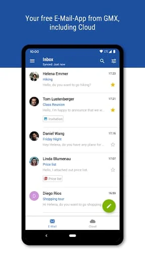 GMX - Mail & Cloud Screenshot 1