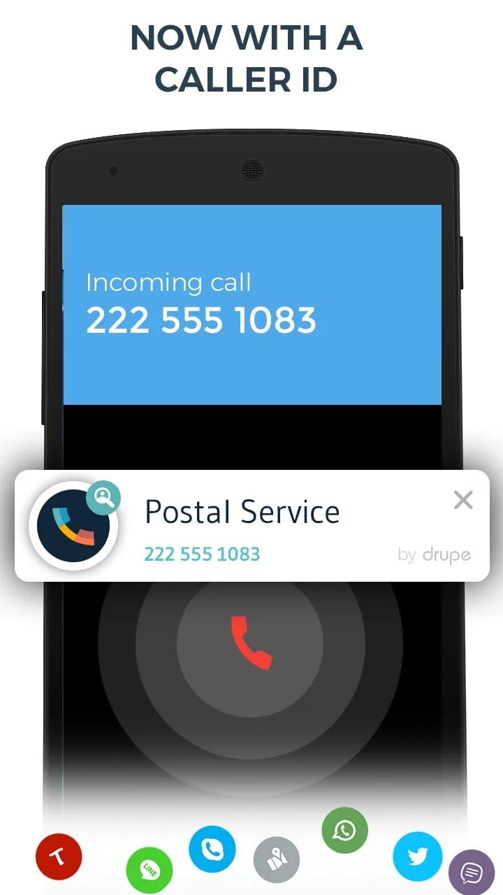 Phone Dialer & Contacts: drupe Screenshot 3