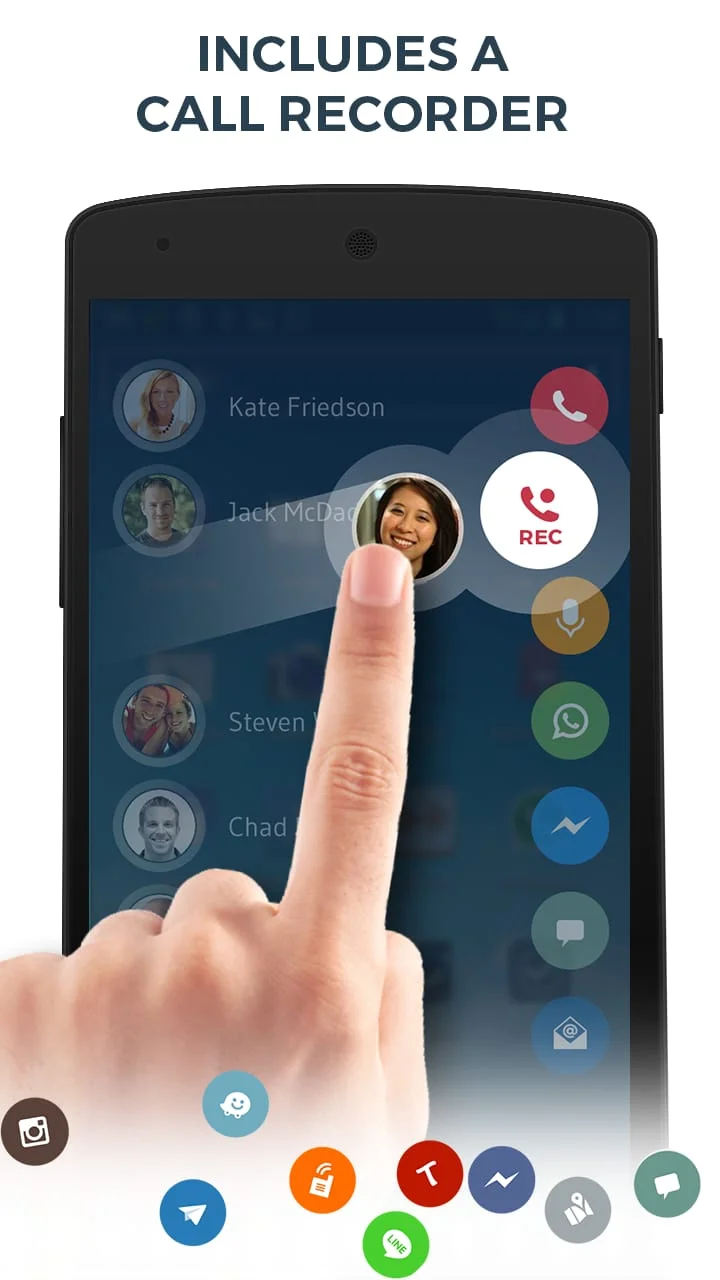 Phone Dialer & Contacts: drupe Screenshot 4