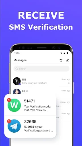 2nd Phone Number - Call & Text Screenshot 2