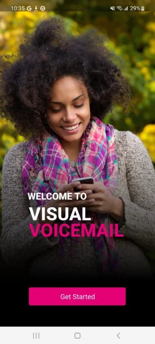 Visual Voicemail Screenshot 1