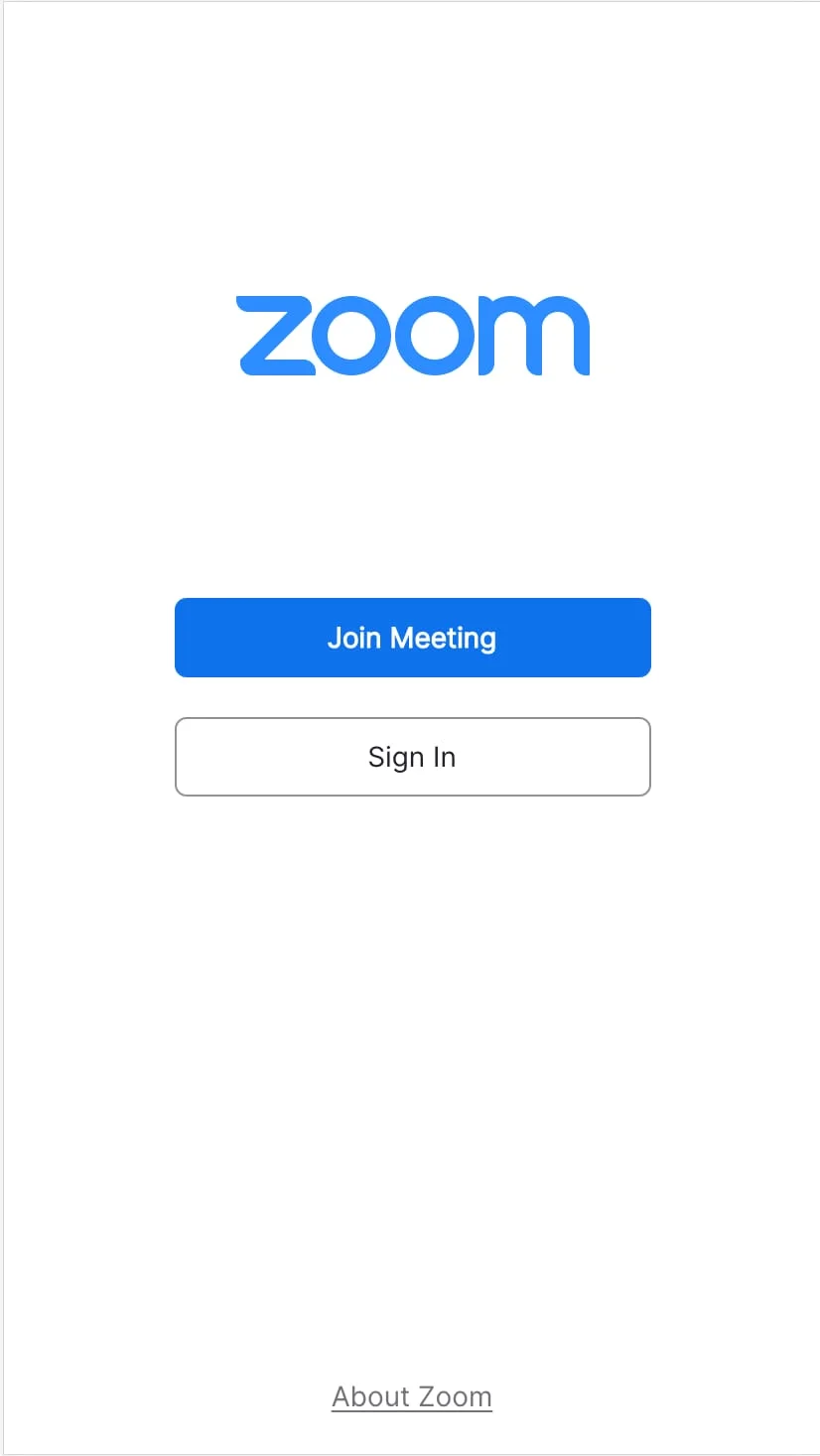 Zoom for Chromebook Screenshot 1