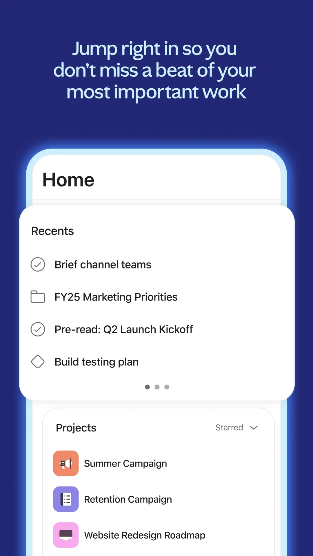 Asana: Where work connects Screenshot 2