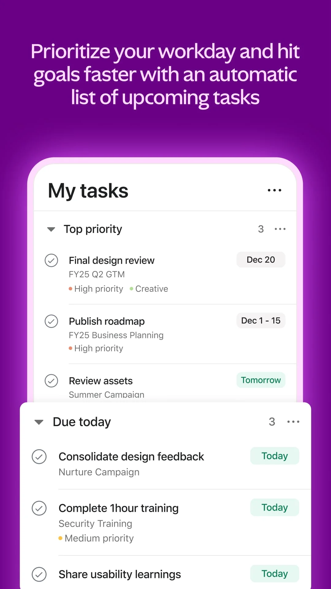 Asana: Where work connects Screenshot 4
