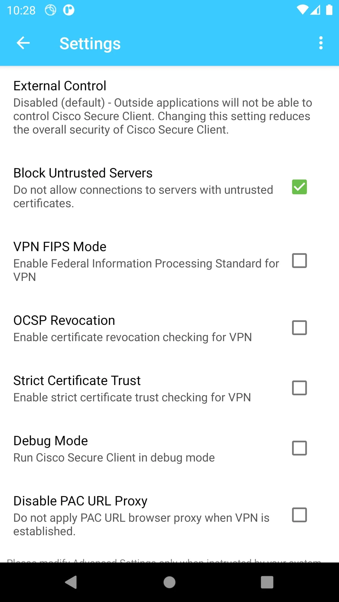 Cisco Secure Client-AnyConnect Screenshot 3