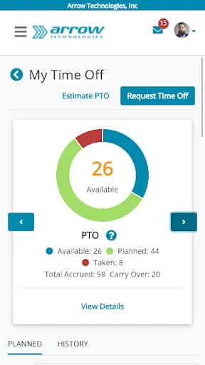 PrismHR Employee Portal Screenshot 4