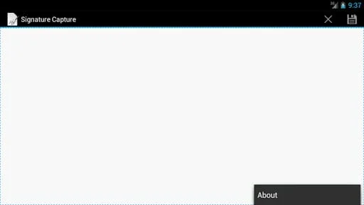 Signature Capture Screenshot 3