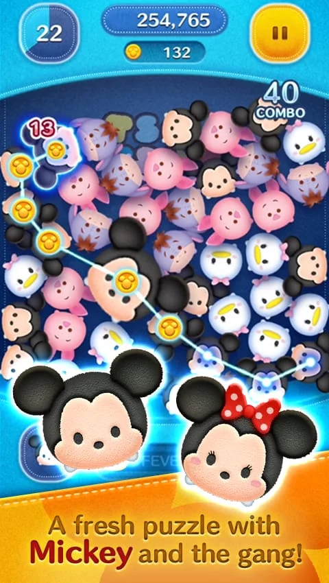 LINE: Disney Tsum Tsum Screenshot 1