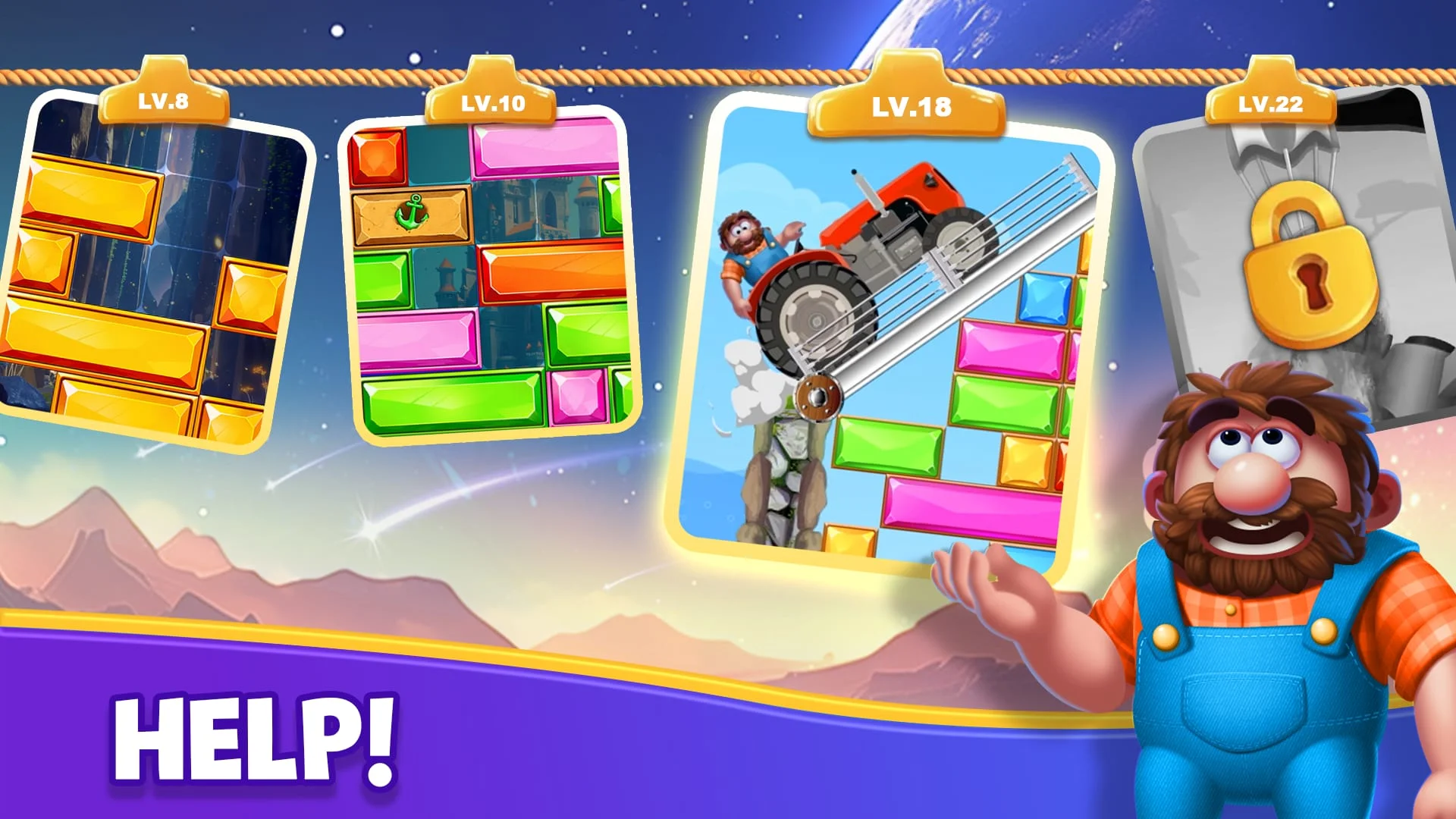 Jewel Sliding® - Block Puzzle Screenshot 1