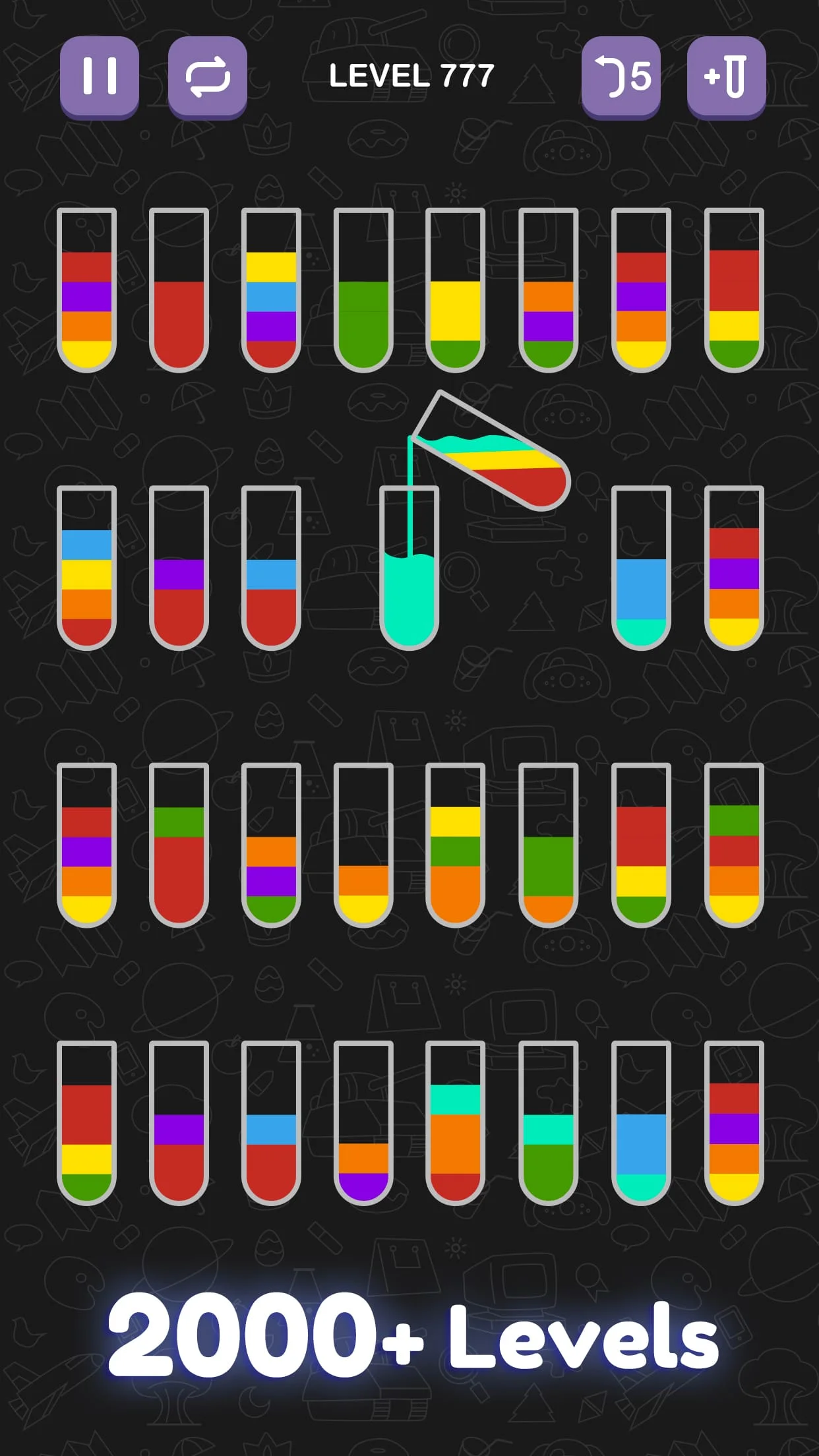Water Sort Puzzle - Sort Color Screenshot 2