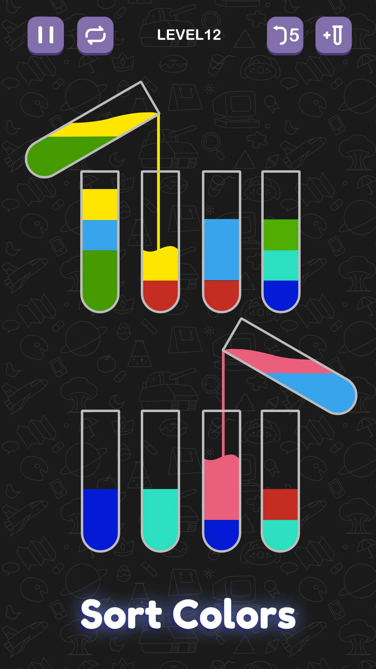 Water Sort Puzzle - Sort Color Screenshot 3