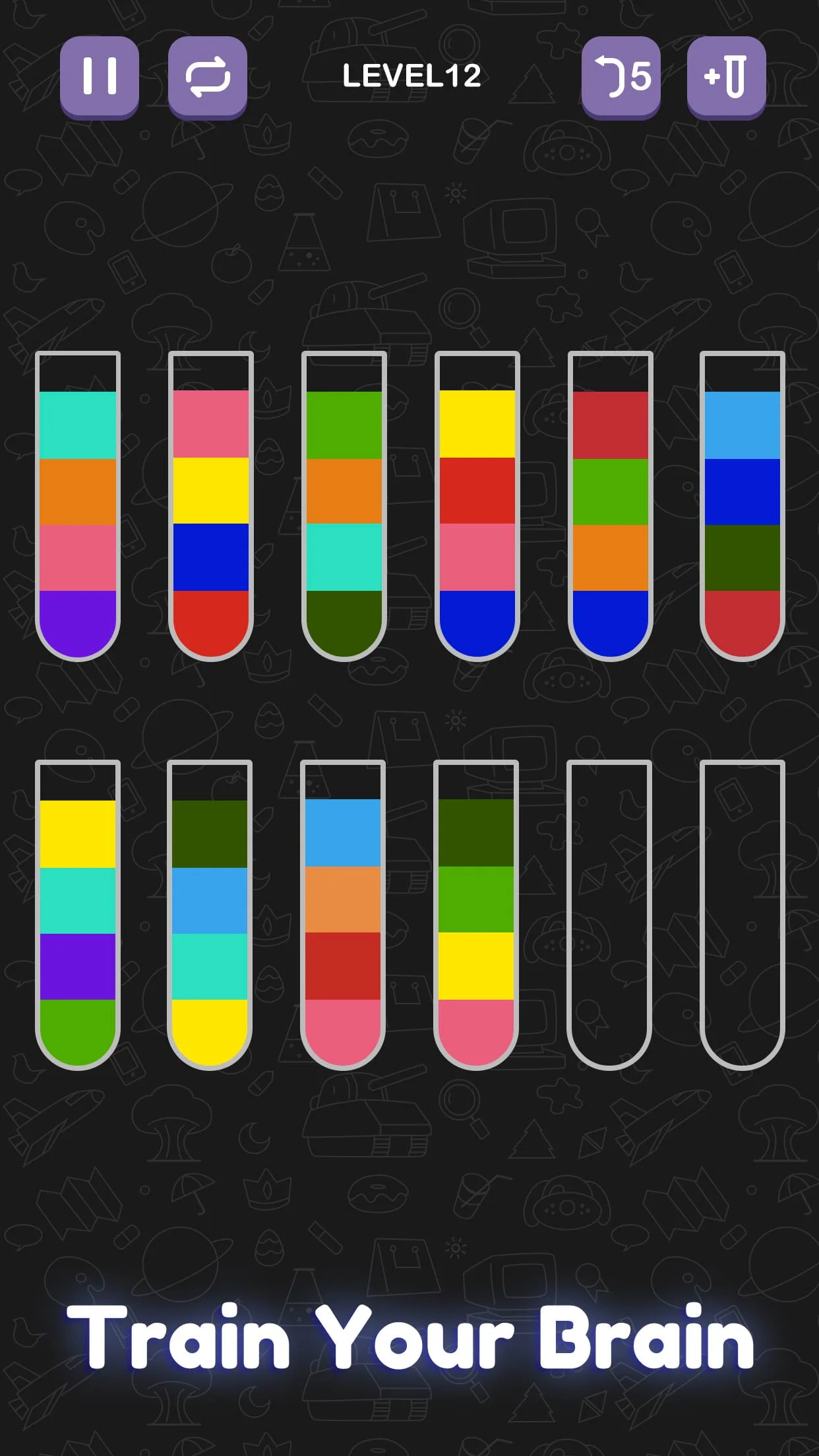 Water Sort Puzzle - Sort Color Screenshot 4