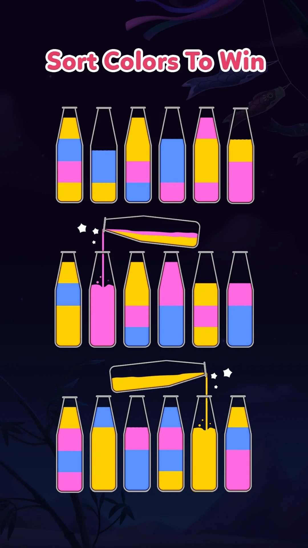 Sort Water Puzzle - Color Game Screenshot 1