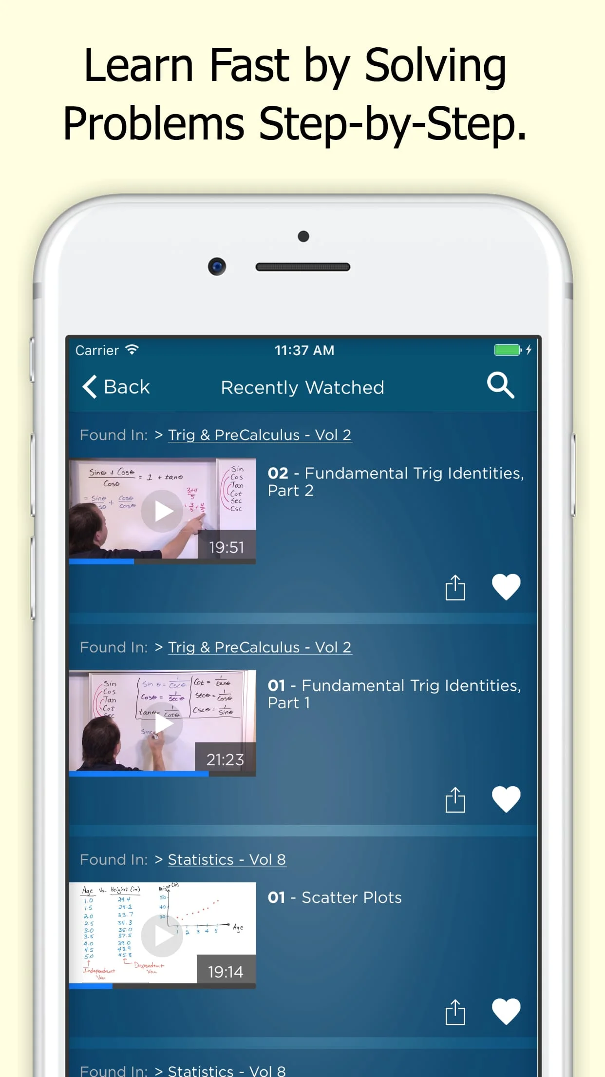 Math & Science Tutor - Algebra Screenshot 3