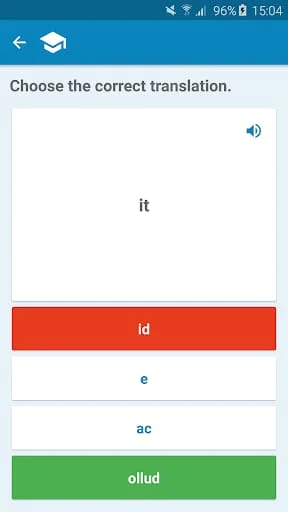 Latin-English Dictionary Screenshot 4