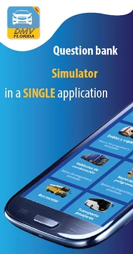 Driving test simulator FL Screenshot 1