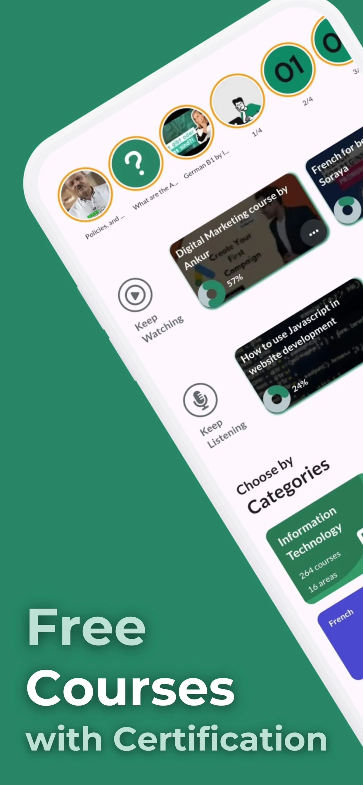Cursa - Online courses Screenshot 1