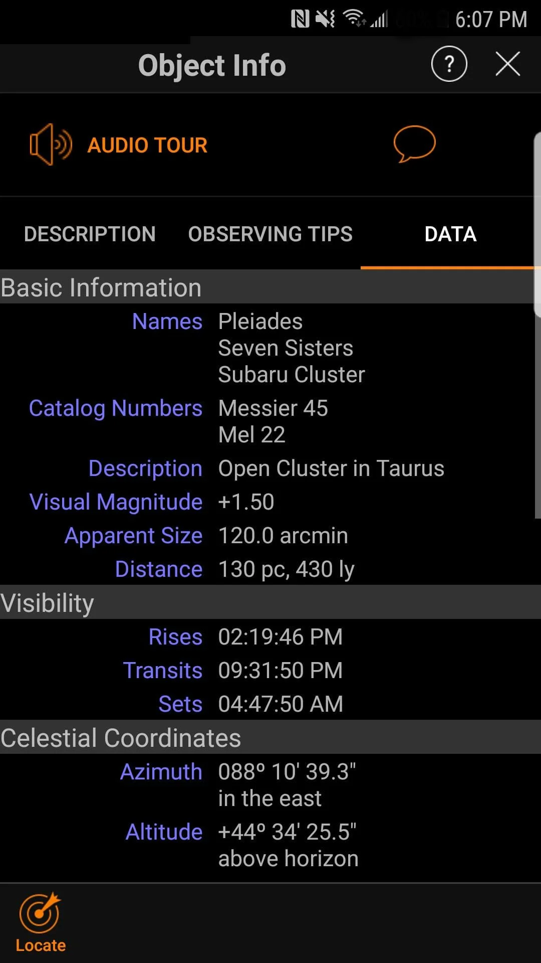 StarSense Explorer Screenshot 1
