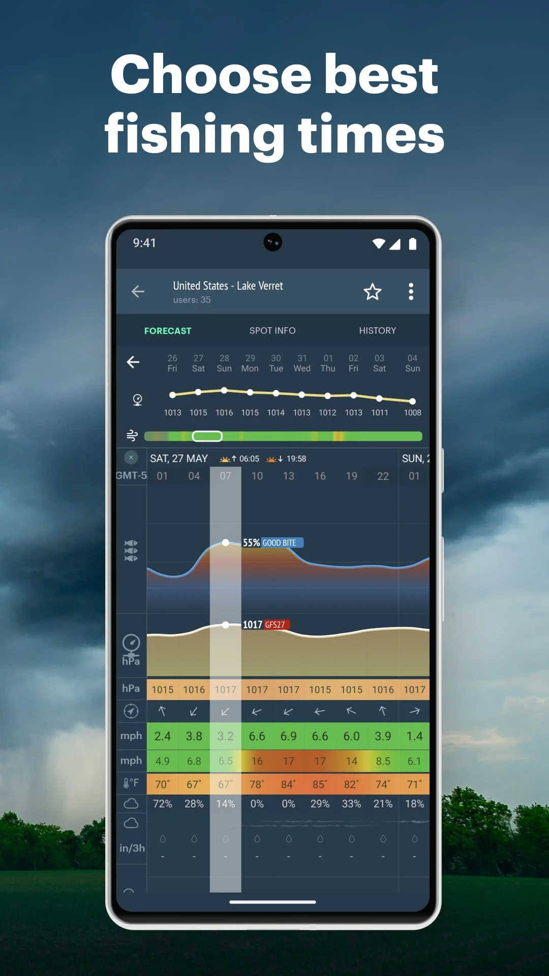 Windy.app - Enhanced forecast Screenshot 4